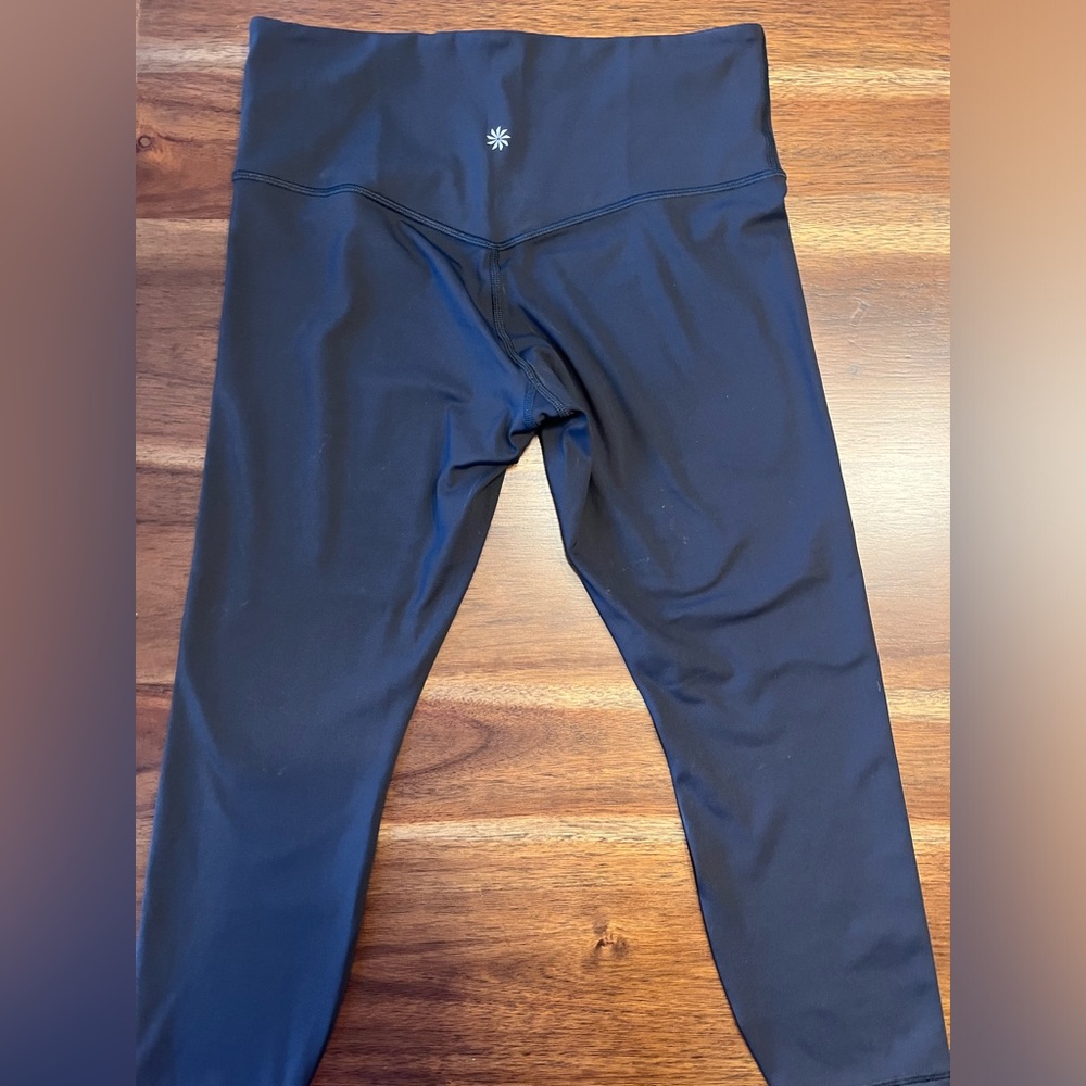 Never Worn - Athleta Black Elation 7/8 Leggings - Petite Medium
